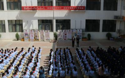  “原始部落快乐行”进校园 ——走进灞桥区神鹿坊小学、东城三小